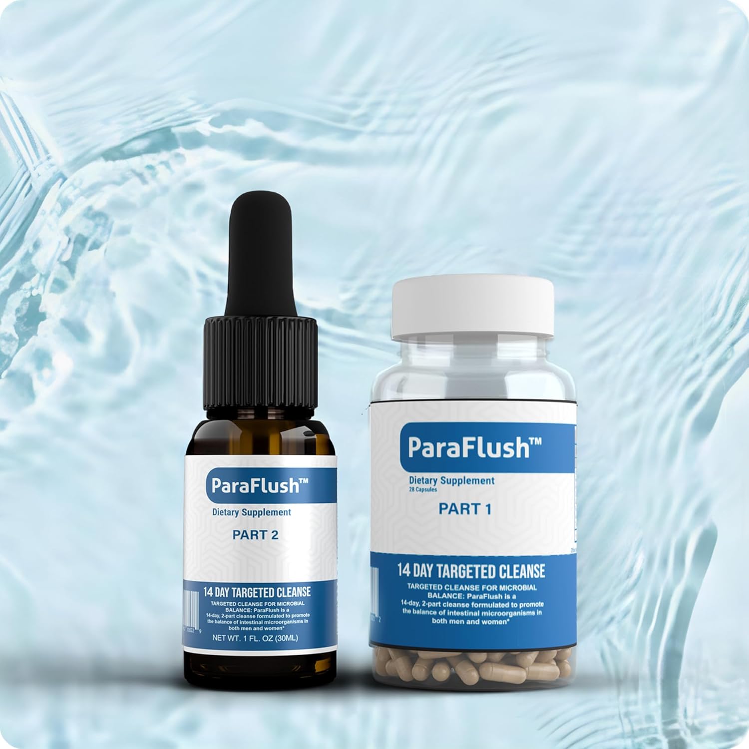 14-Day Paraflush™ Cleanse: Detox Your Gut and Purge Parasites for Vitality and Wellness