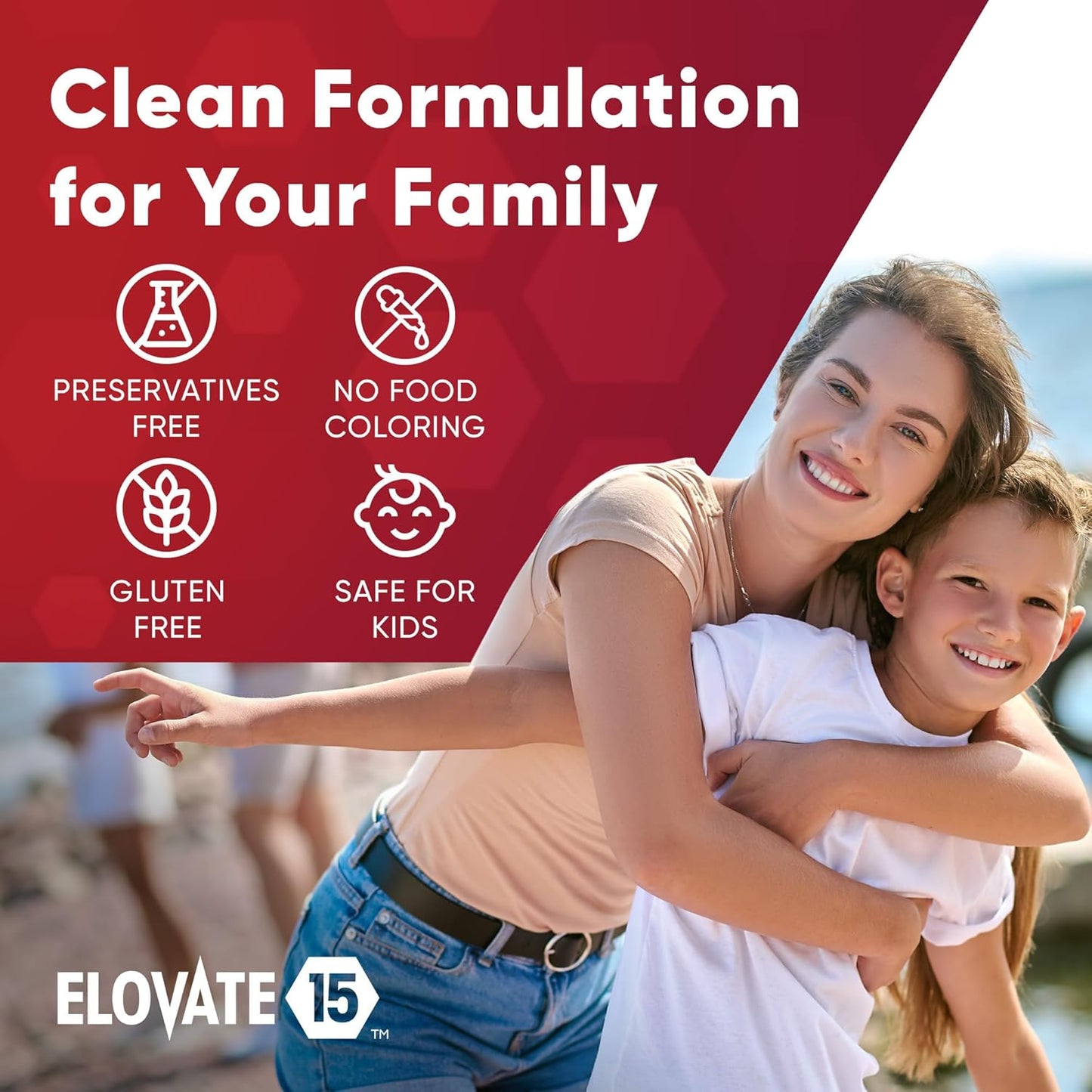 15 Packets of Elovate Glucose Powder - Fast-Acting Alternative to Gels and Tablets - Cherry Flavored Dextrose Powder - Gluten-Free