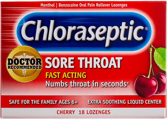 150 Count Vitafusion Vitamin D3 Gummy Vitamins & 18 Count Chloraseptic Cherry Sore Throat Lozenges Bundle