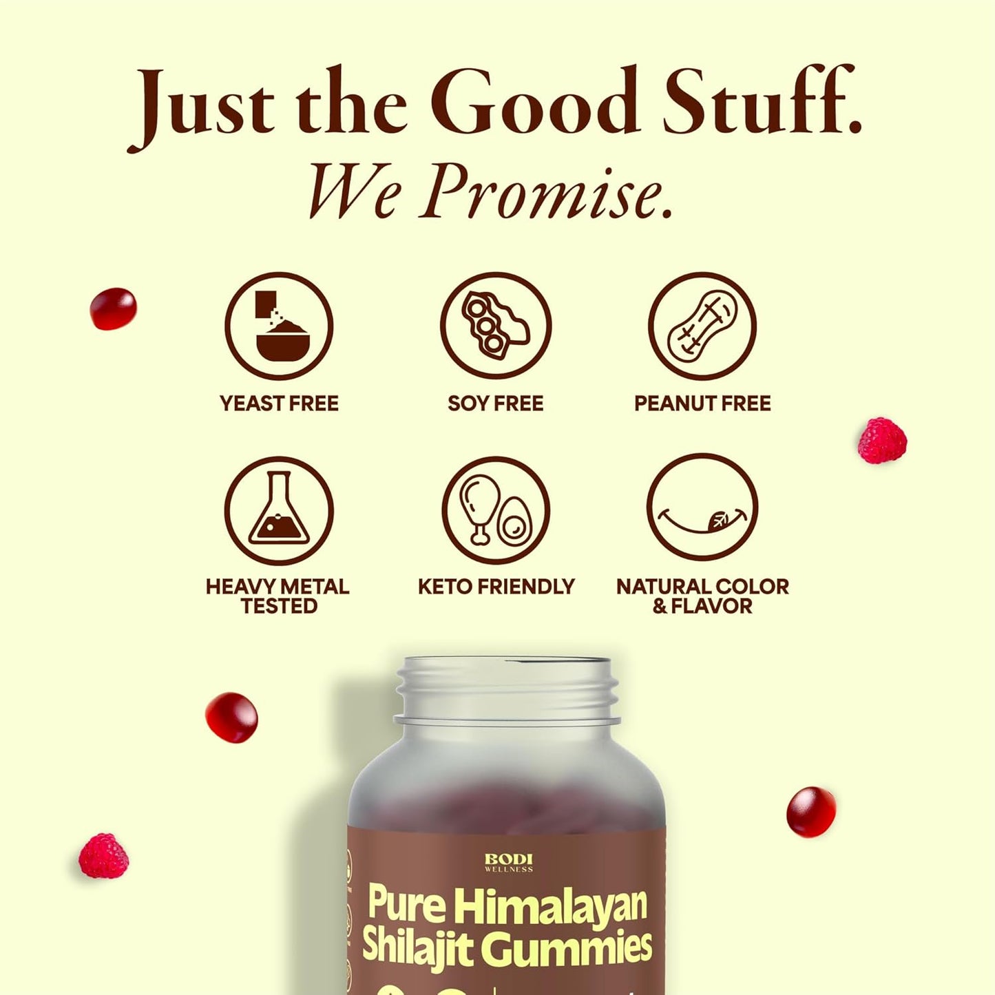 1500mg Pure Himalayan Shilajit Gummies - 270 Vegan, Sugar-Free Gummies with 85+ Trace Minerals & Fulvic Acid for Energy, Immune Support, Mental Clarity - Non-GMO Supplement for Men & Women