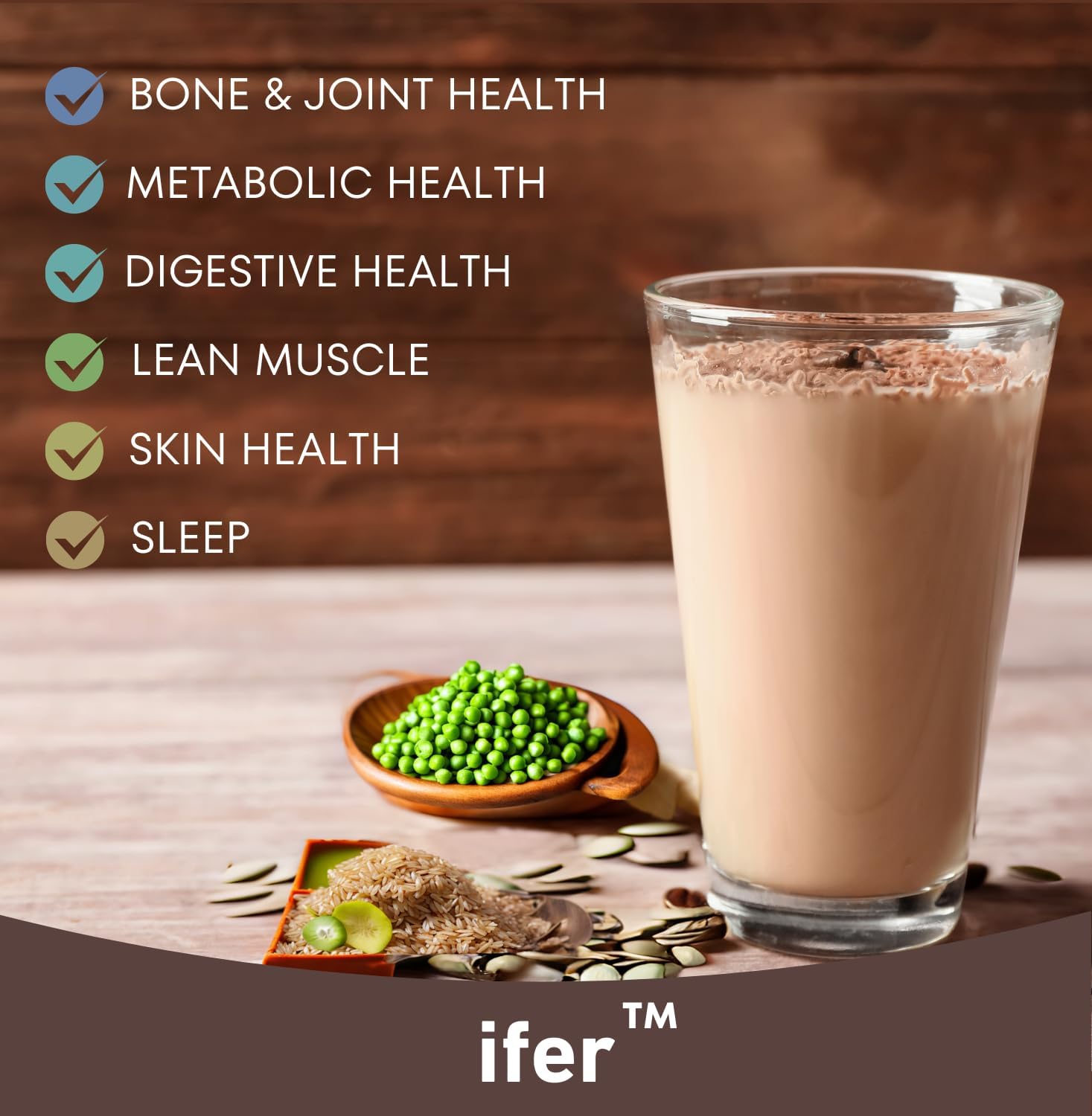 16-Hour Chocolate Collagen Protein with 15g Vegan Protein, 18 Amino Acids, MCT Oil, and Digestive Enzymes - 500g