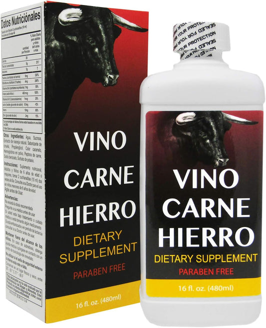 16 oz ELP Essential Vino Carne Hierro Paraben-Free Hair Care Formula