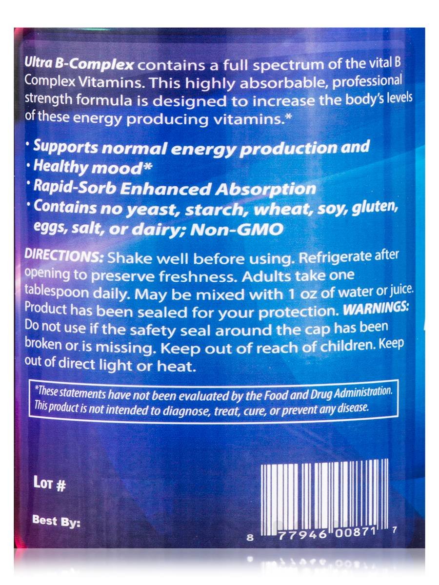 16 oz Liquid Ultra B Complex by Dr's Advantage