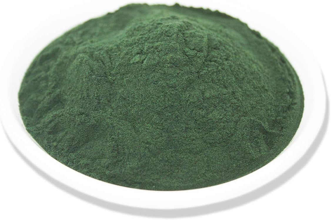 16oz DABC OAK LAND DOL Spirulina Powder - 100% Vegetarian Fitness Food, Plant-Based Protein Substitute