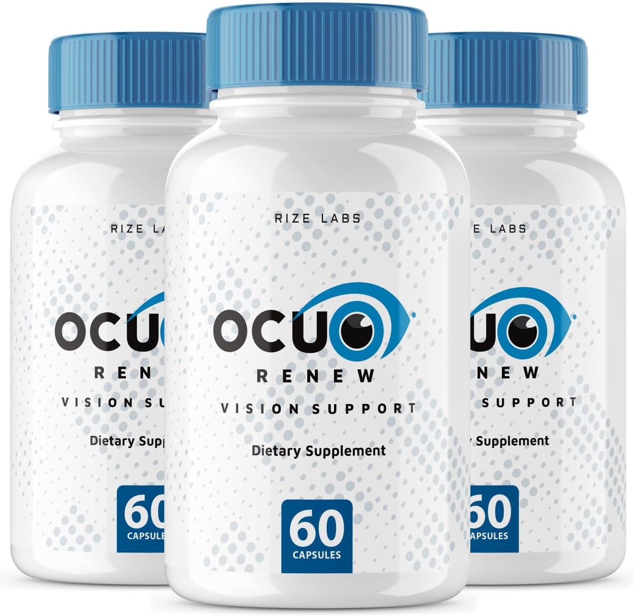 180 Capsules of rize labs Ocurenew Vision Support Supplement for Improved Vision Health and Focus, All-Natural Eye Function Support