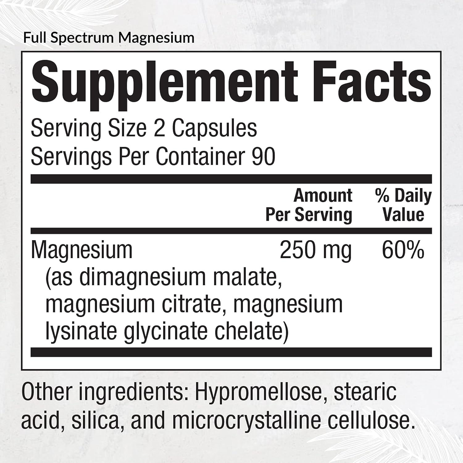180 ct. Equilife Full Spectrum Magnesium & 90 ct. Adrenal Soothe Bundle - Mood & Energy Support, Vegan & Non-GMO Supplement