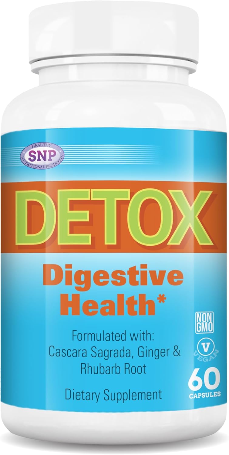 $19.99 Fast Shipping Detox Cleanse for Digestion and Bowel Regularity - SNP Formula