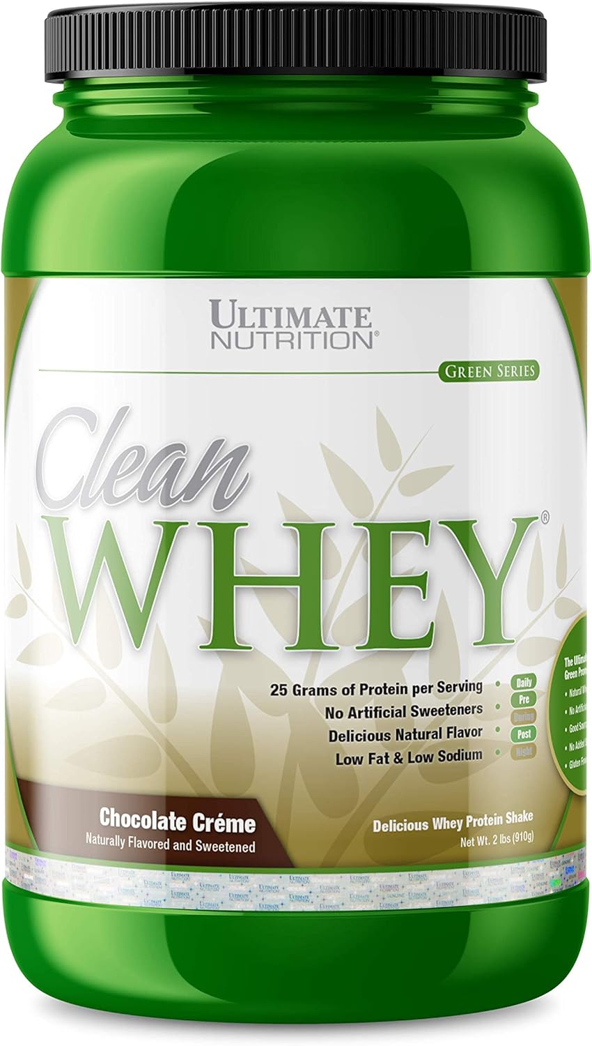 2 Lb Chocolate Creme Ultimate Nutrition Clean Whey Protein Blend