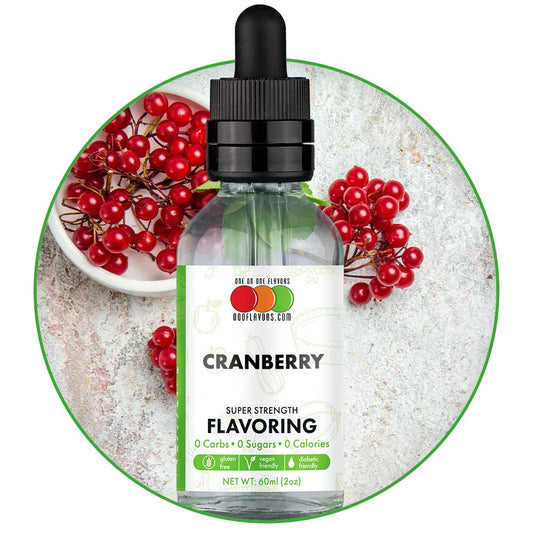2 oz One On One Flavors Cranberry Liquid Concentrate - Premium Flavoring for DIY E-Juice