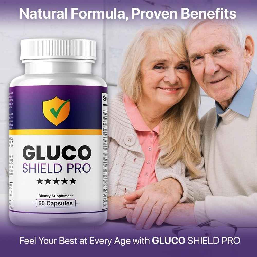 (2 Pack) Gluco Shield Pro Capsules, Gluco Shield Pro, Gluco Shield Pro Pills, Gluco Shield Pro, Glucoshield Advanced Formula, Glucoshield Vitamins, Glucoshield for Reviews