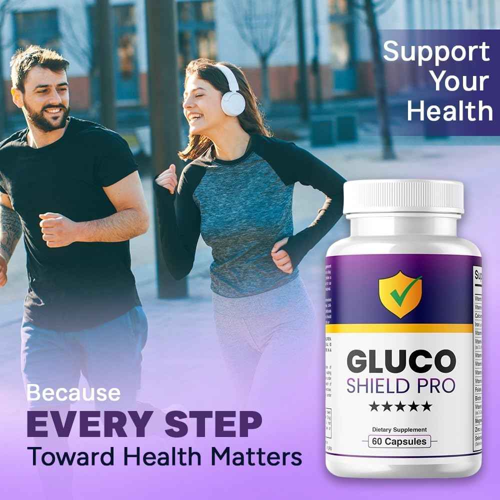 (2 Pack) Gluco Shield Pro Capsules, Gluco Shield Pro, Gluco Shield Pro Pills, Gluco Shield Pro, Glucoshield Advanced Formula, Glucoshield Vitamins, Glucoshield for Reviews