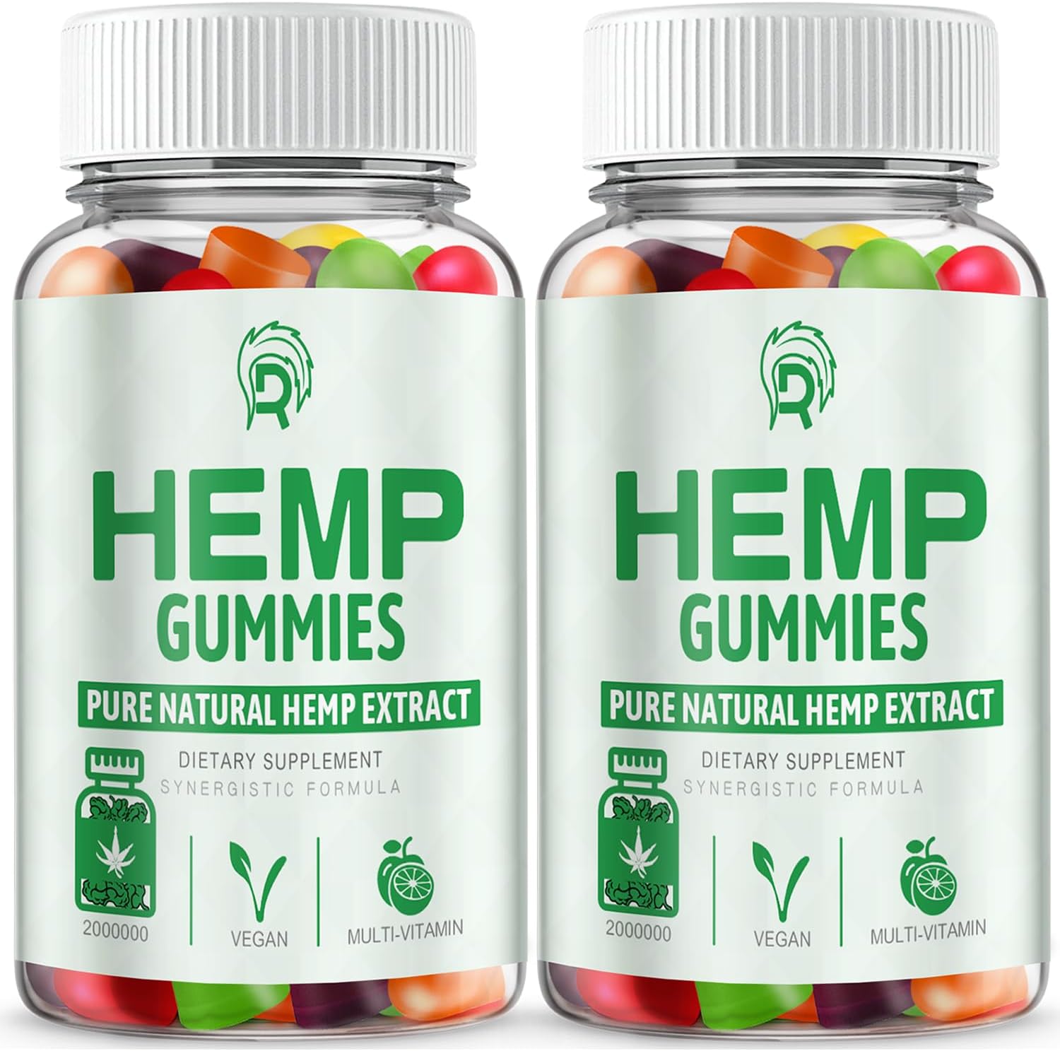 2 Pack High Potency Organic metabolism booster Gummies with Pure metabolism booster Oil Extract - Vegan Bear Edibles for Adults