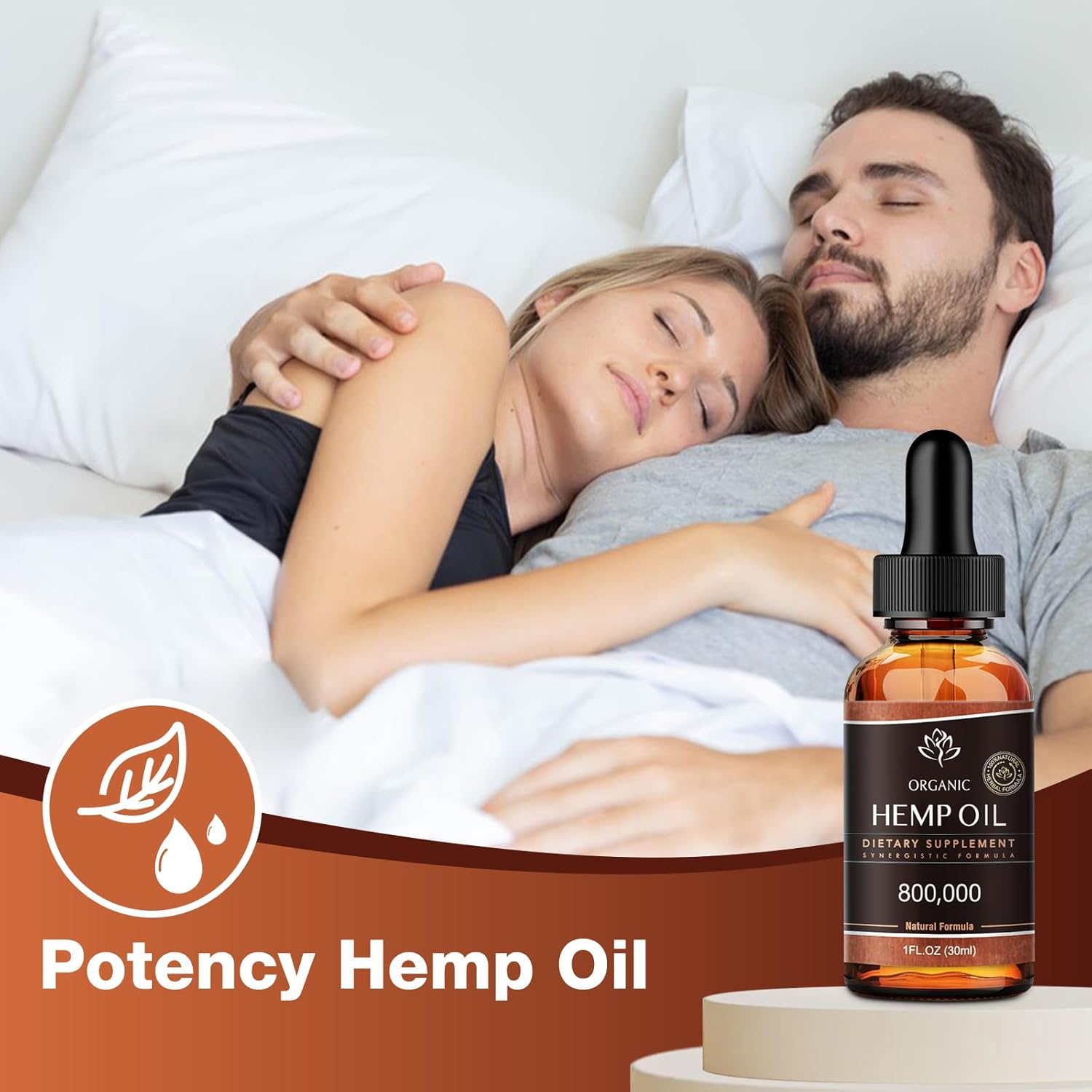2-Pack HMone metabolism booster Oil - 800,000 Max Strength Drops - Pure CO2 Extract - 100% Natural Organic, Vegan, Non-GMO