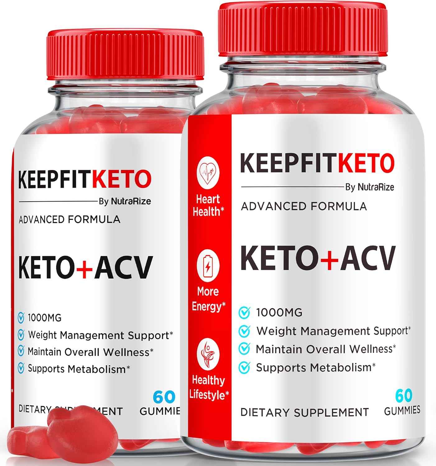 (2 Pack) Keep Fit Keto ACV Gummies, Official KeepFit Keto, Keto+ACV  Slimming Formula  Gummies, Keto Plus Apple Cider Vinegar Gummy, Keep Fit Keto Formula, KeepFit Keto Gomitas, ACV Keto Gum (120 Gummies)