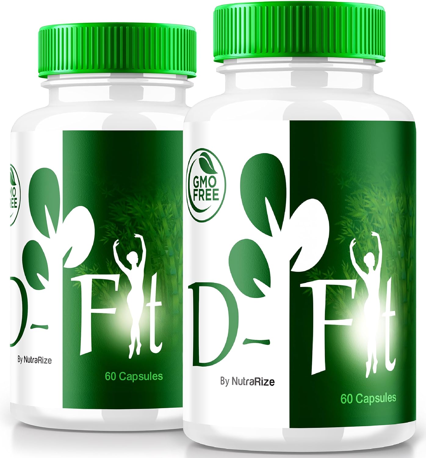 2 Pack NutraRize D-Fit Capsules - All Natural Keto  Slimming Formula  Supplement for Health & Fitness Goals - Premium DFit Detox Pills (120 Capsules)
