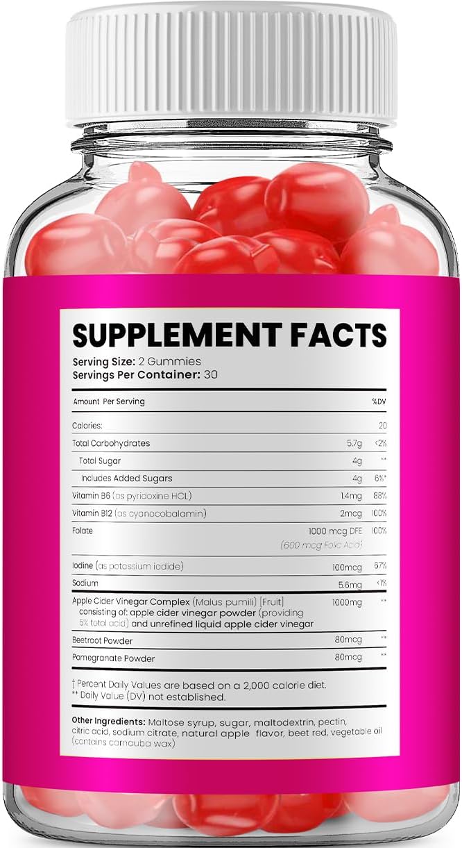 2 Pack of Indelo Great Results Keto ACV Gummies with Apple Cider Vinegar - Advanced Formula Dietary Supplement (120 Gummies)