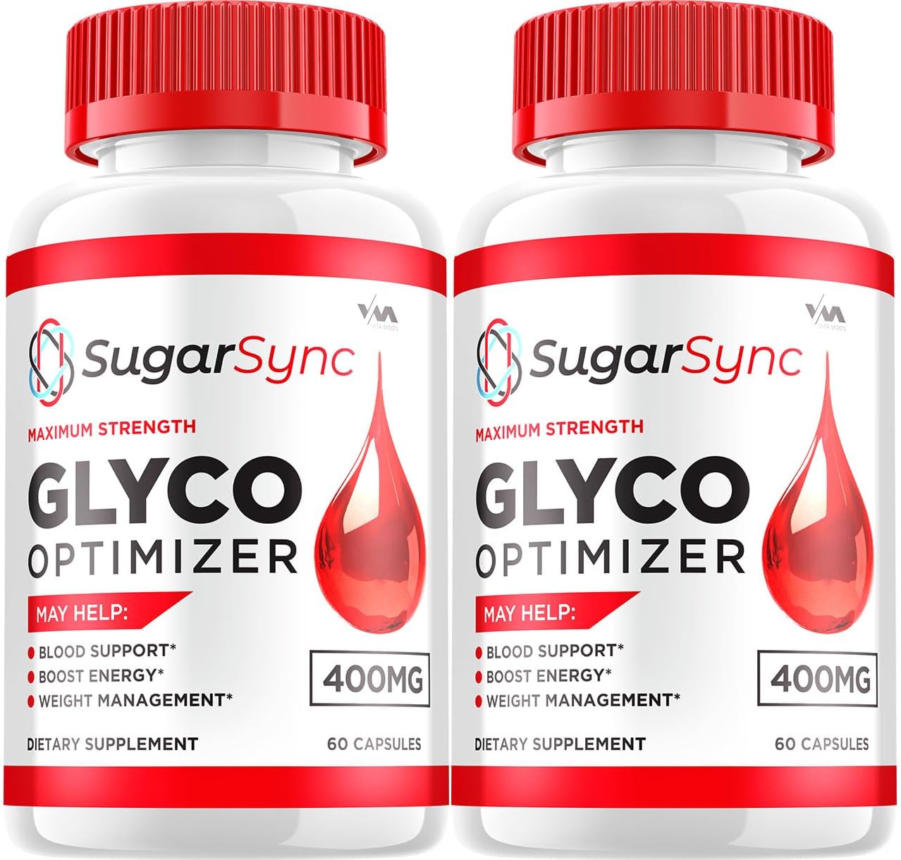 2 Pack Vitamoon SugarSync Glycogen Capsules - Advanced Formula for Overall Wellness - 120 Pills - SugarSync Reviews