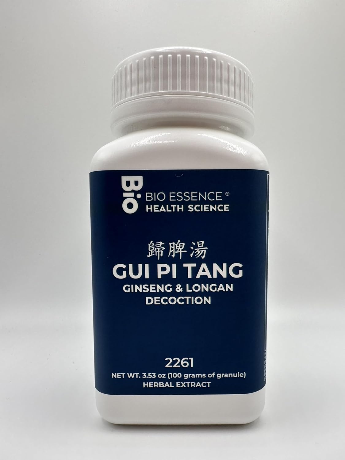 2261 GUI Pi Tang/Ginseng & Longan Decoction 100g by Bio Essence Health Science - Traditional Chinese Herbal Supplement