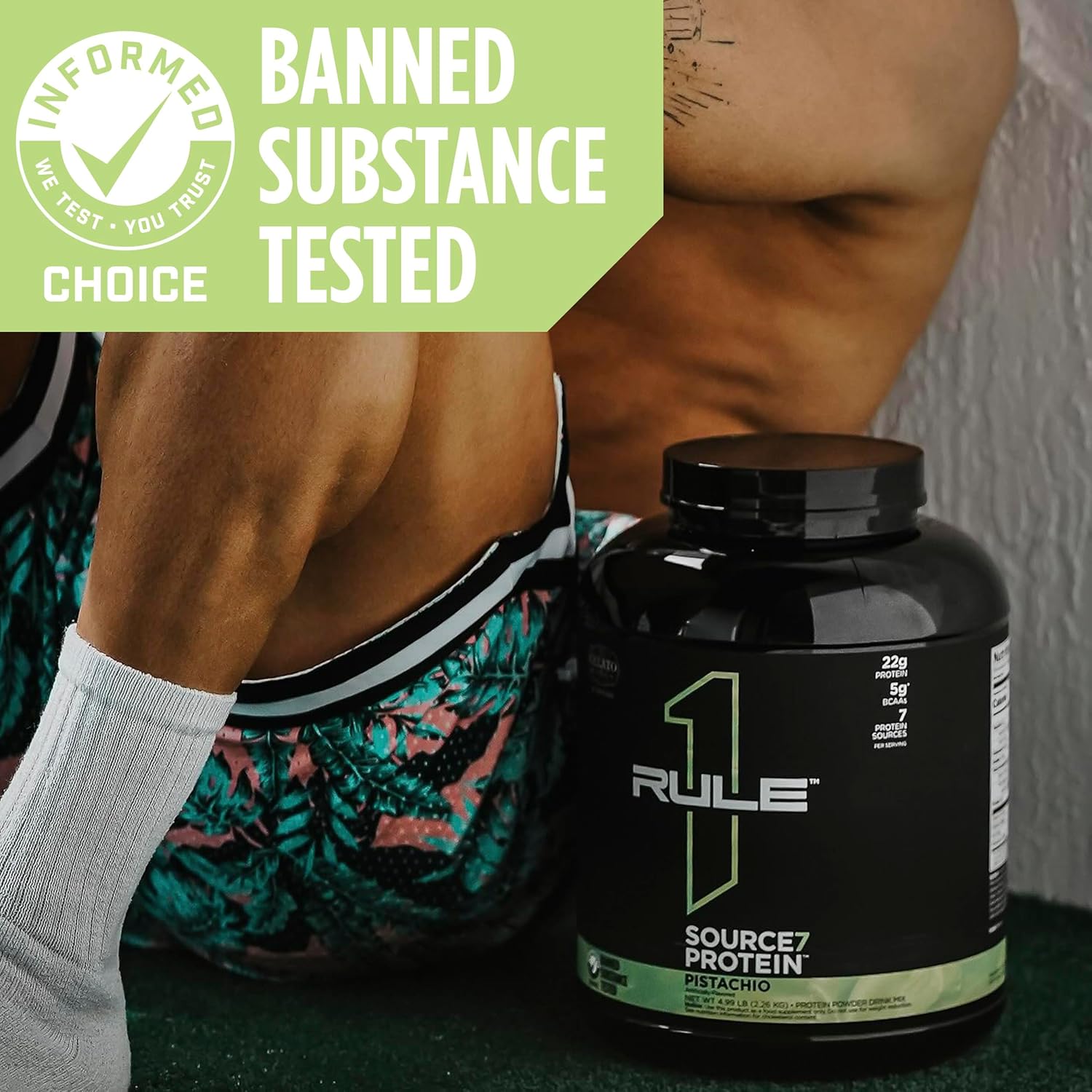 22g Sustained Protein with 10g EAAs from 7 Premium Sources - Gelato-Inspired Chocolate Flavor (2 lb)