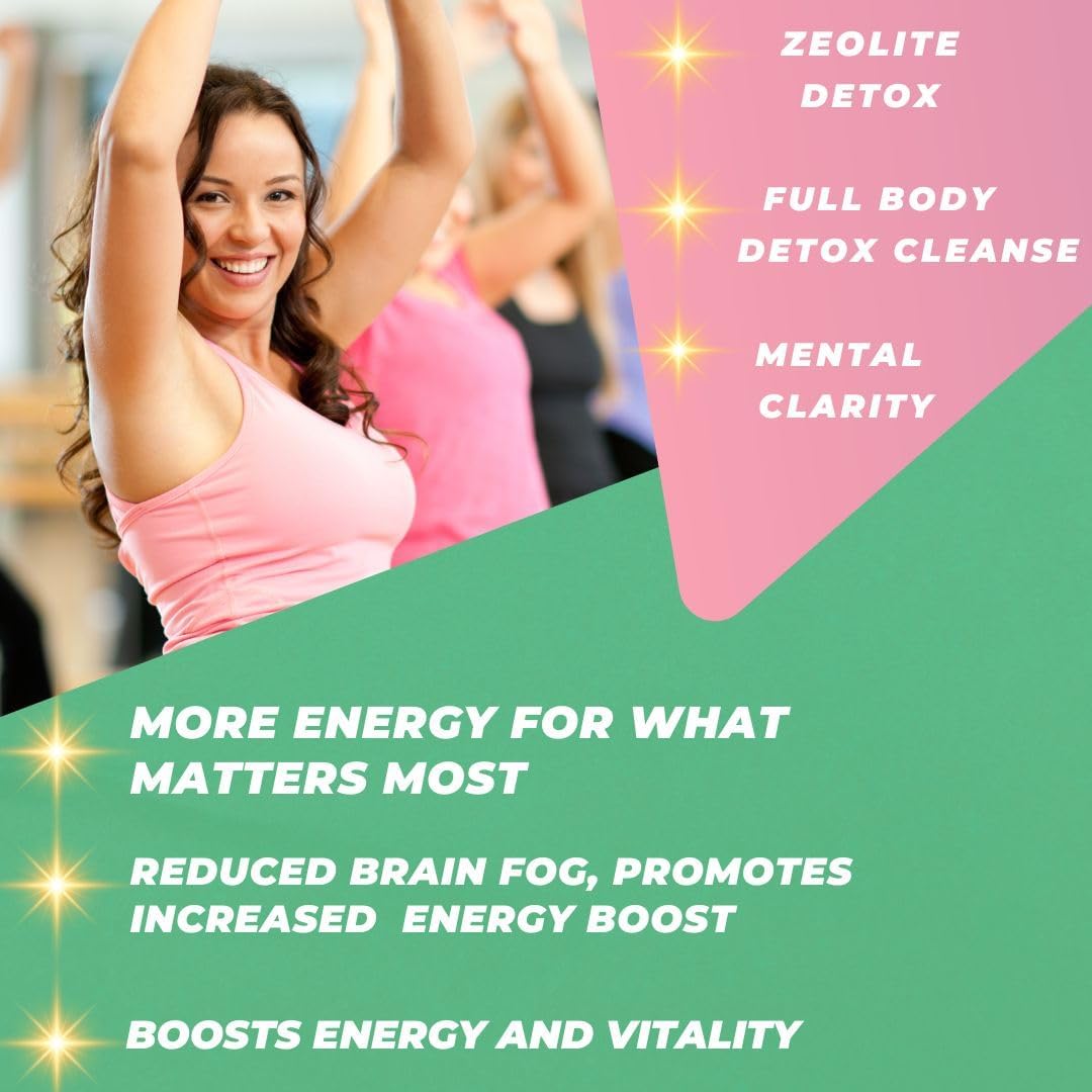 2300MG True Reflectionz Zeolite Detox Gummies | Heavy Metal Detox for Adults | Enhanced with Methy Vitamin B12 Superfoods | Spirulina, Chlorella | Cilantro Detox | Full Body Detox | Mental Clarity & Energy Boost