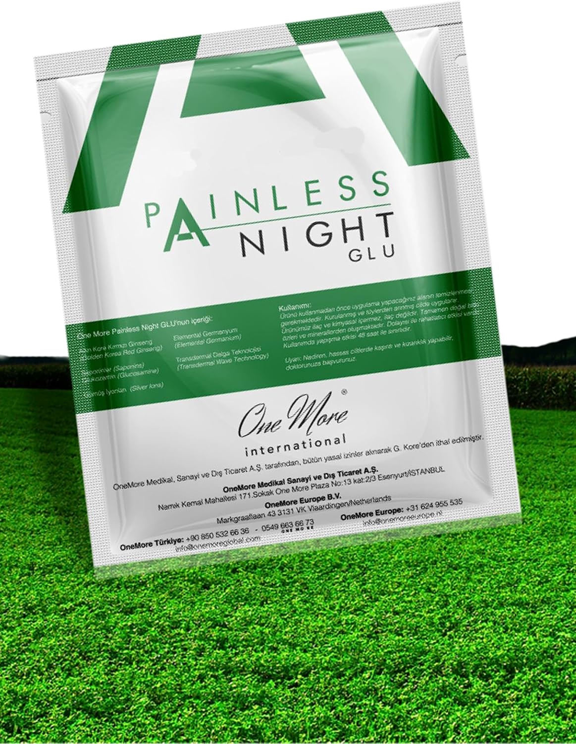 25pc Pack of Original Painless Night Glue with Korean Red Ginseng for Joint Pain Relief