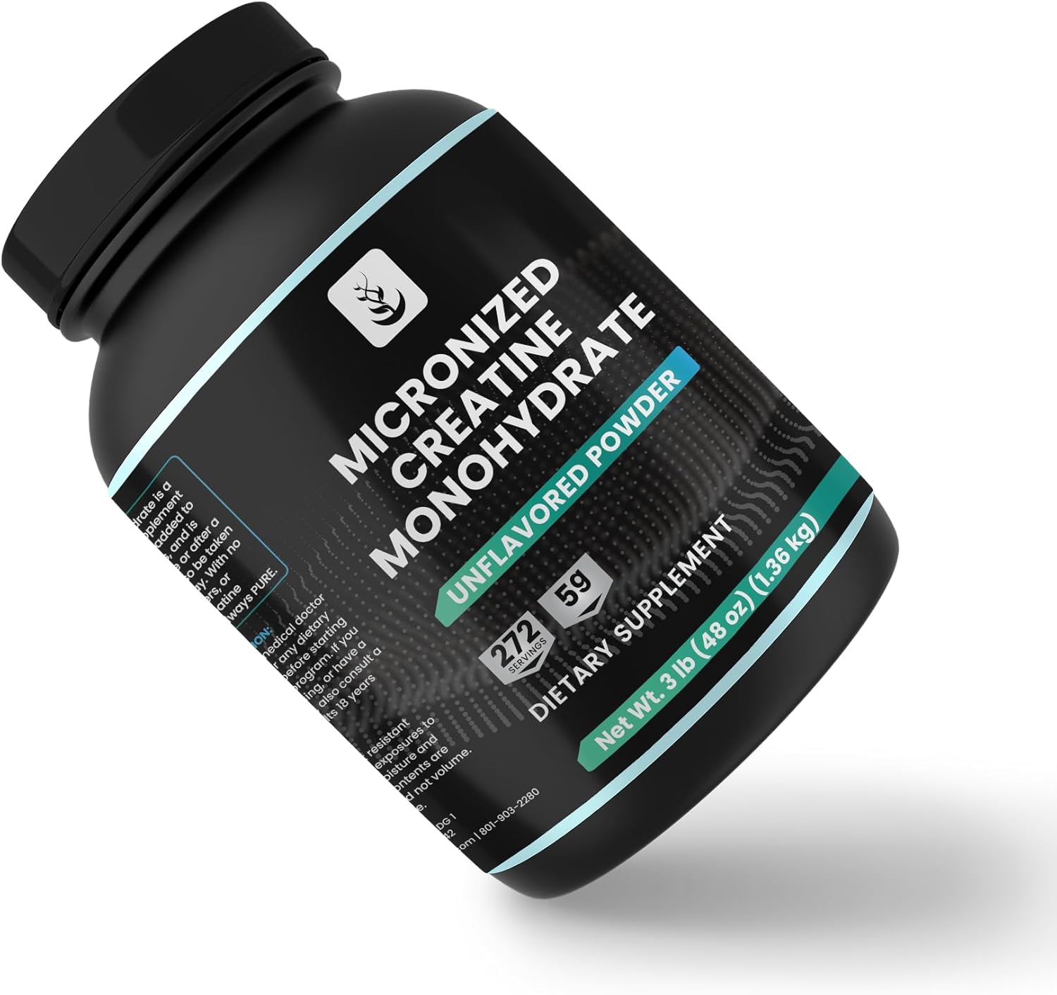 270 Servings of Micronized Creatine Monohydrate with Pure Original Ingredients, No Fillers, Unflavored