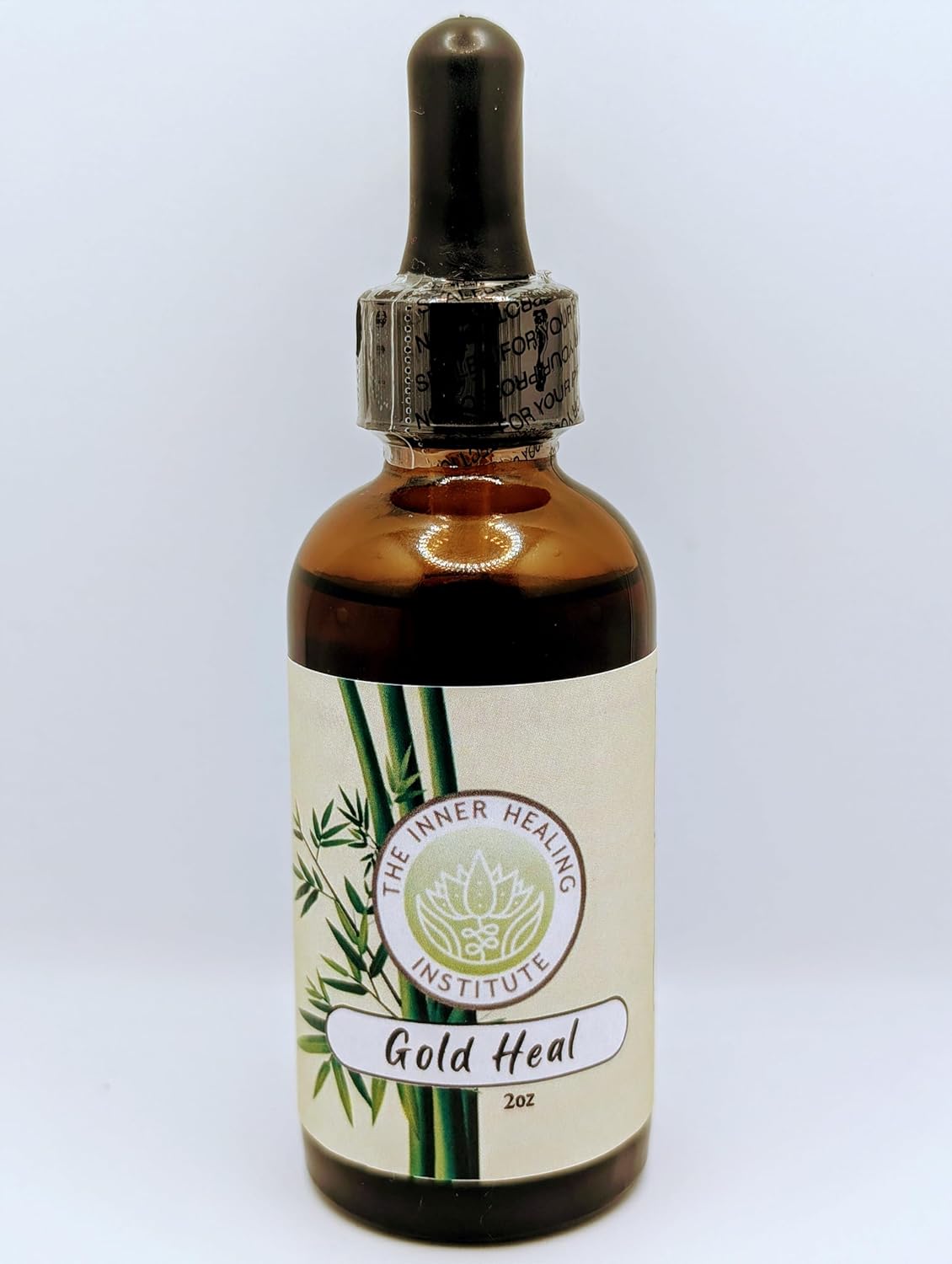 2oz Gold Heal Tincture Supplement with B12 - Natural Antibiotic for Infections, Oral Drops to Accelerate Healing Process