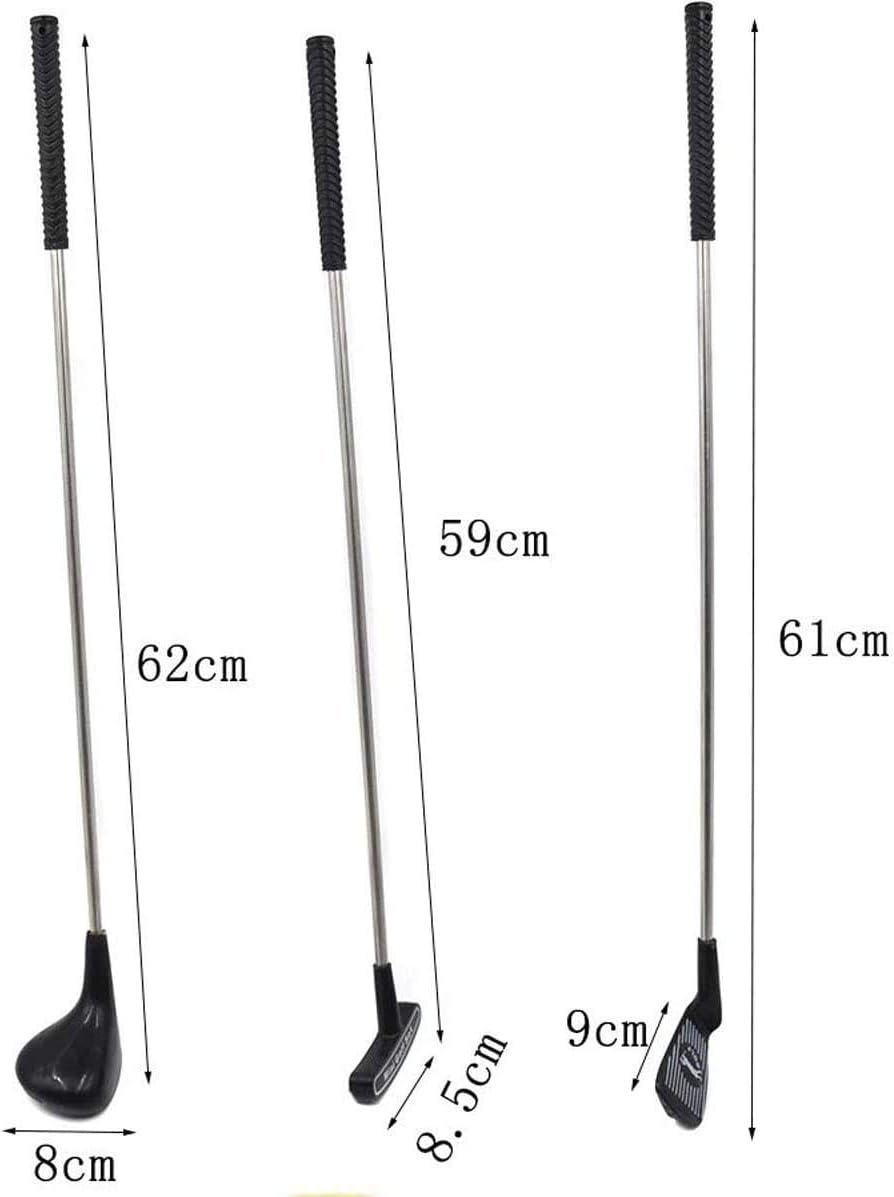 3 in 1 Kids Golf Practice Rod with 24 Color Golf Set and 6 Practice Balls - Big Golf Supplement Set