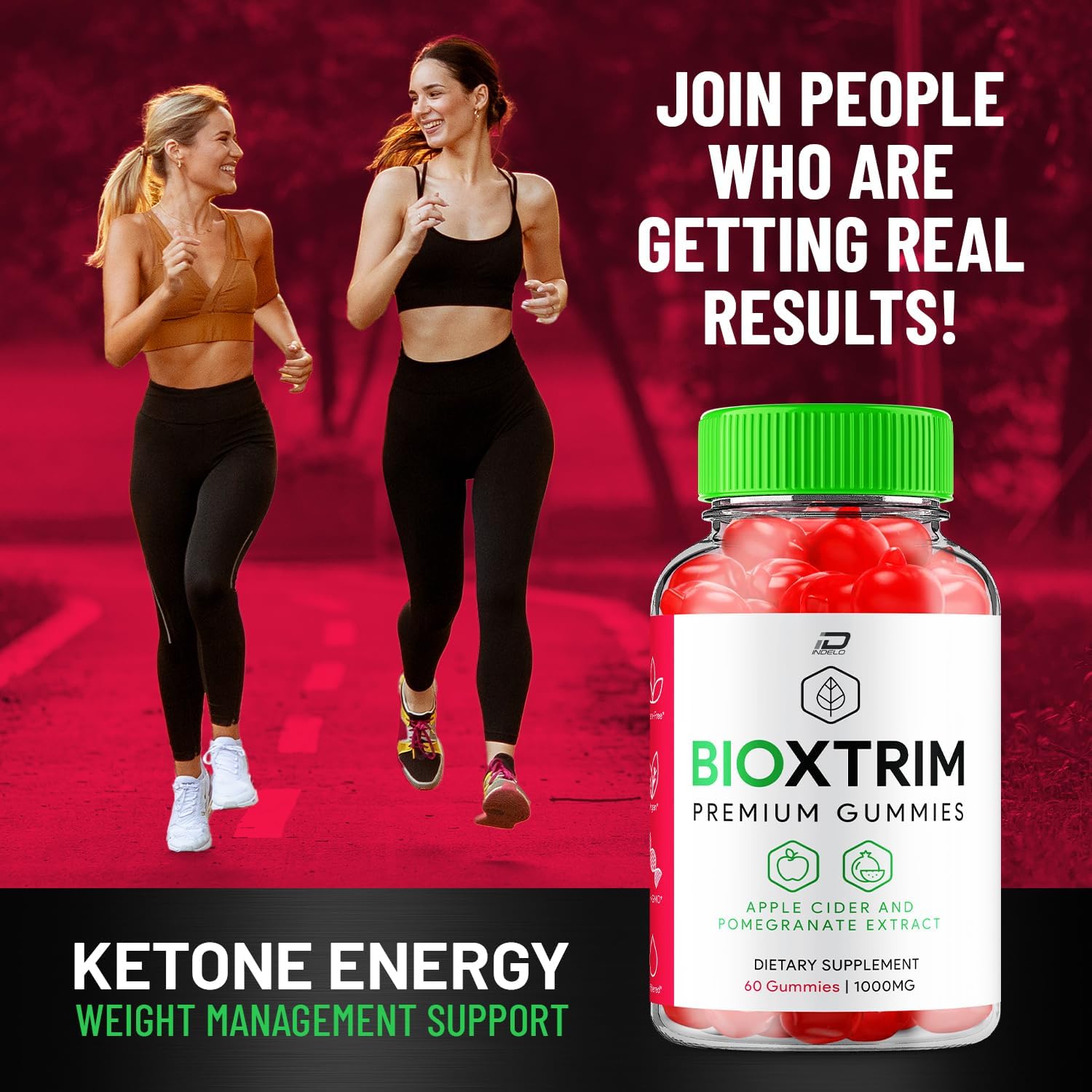 3 Pack BioXtrim ACV Gummies with Bio X Trim Keto and Apple Cider Vinegar - 1000MG, Vitamin B12, Reviews - 180 Gummies