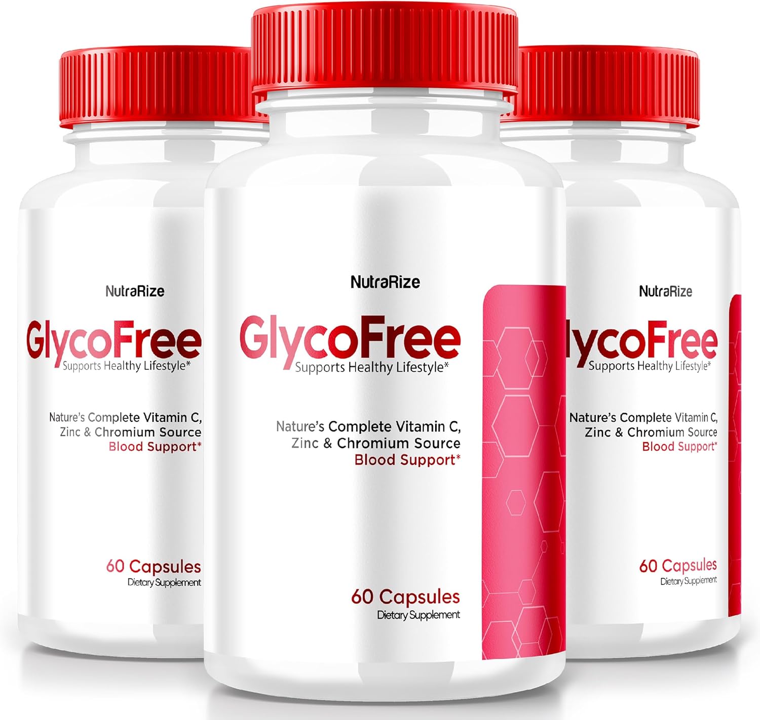 3 Pack GlycoFree Capsules - Advanced Blood Support Supplement for Healthy Levels - All Natural Max Strength Formula for Wellness - 180 Capsules Reviews