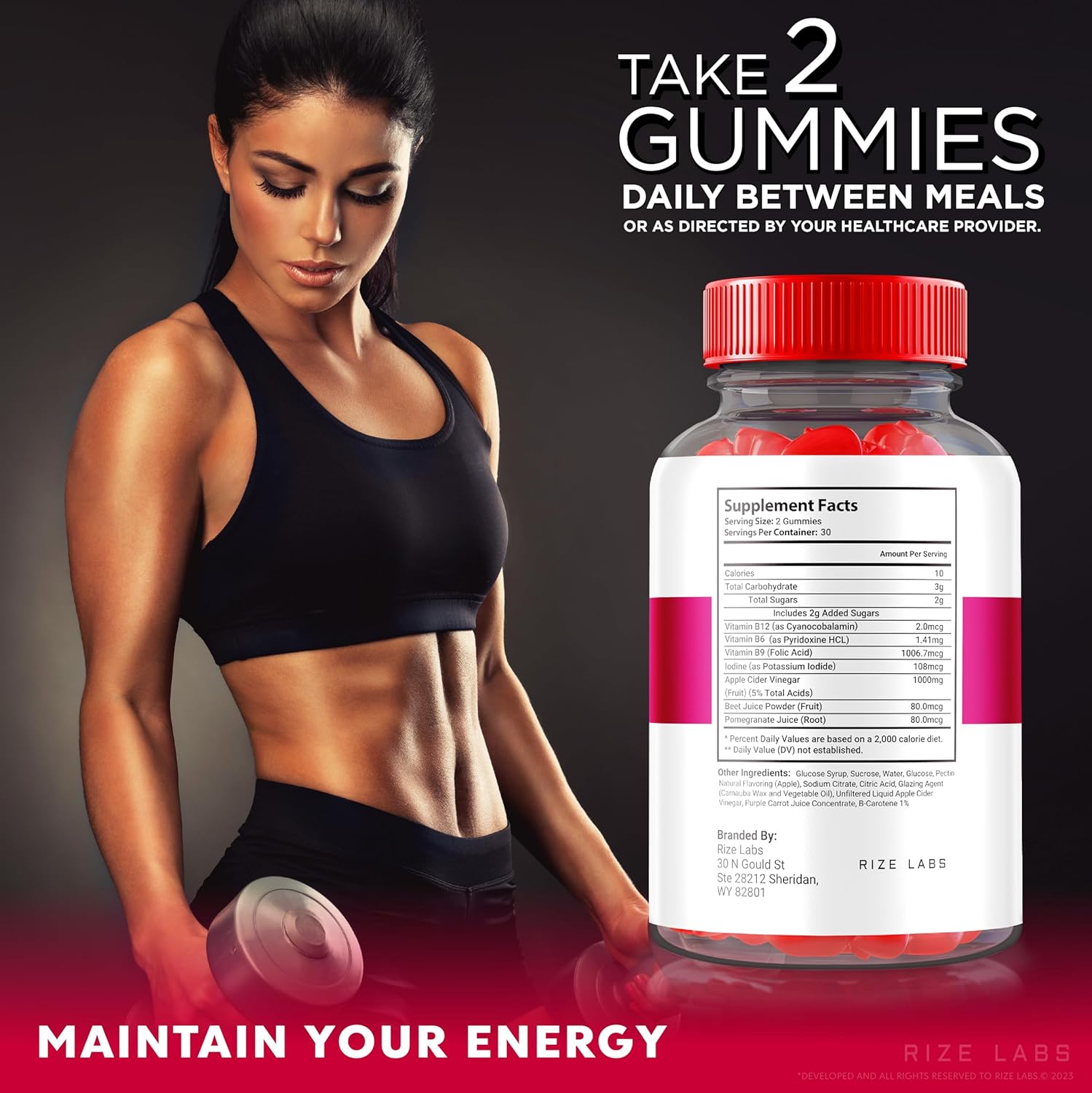 3-Pack Keto Ripped ACV Gummies for  Slimming Formula  Support - Natural Apple Cider Vinegar Gummies - 180 Premium Keto Plus Gomitas