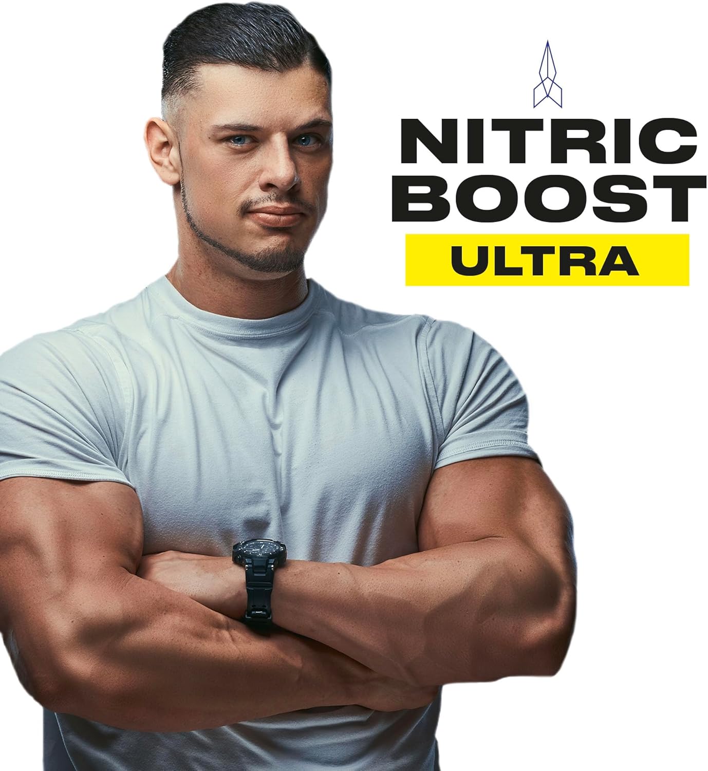 3 Pack Nitric Boost Ultra Powder - 180 Servings for Men - Purple Powder Formula - 3 Month Supply