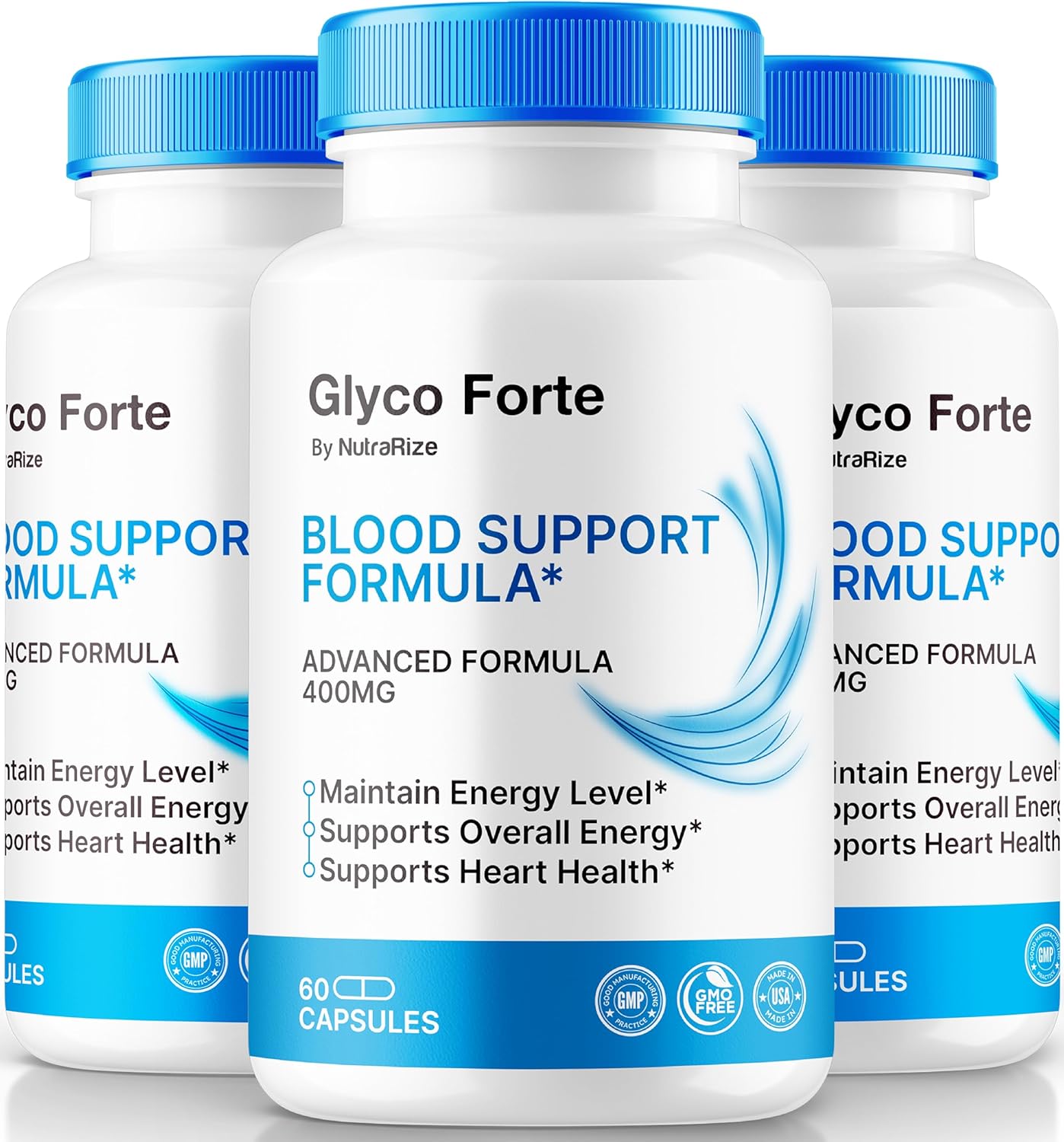 3 Pack NutraRize Glyco Forte Capsules - Official Formula for Overall Health, Natural Blood Circulation Support - Premium Pastillas Review (180 Caps)