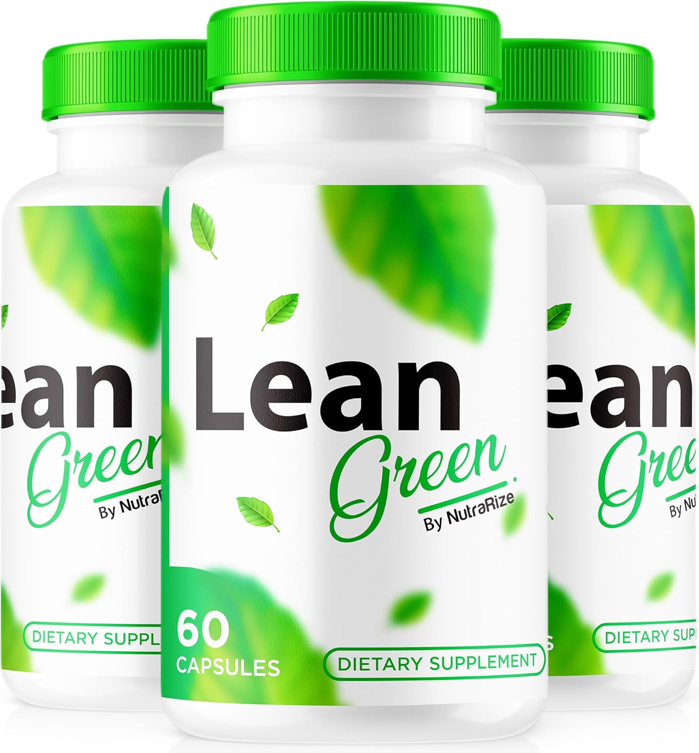 3 Pack NutraRize Lean Green Capsules - Premium Keto Pills for Lasting Energy & Health, Supports Active Lifestyle & Fitness, Detox Formula - 180 Capsules