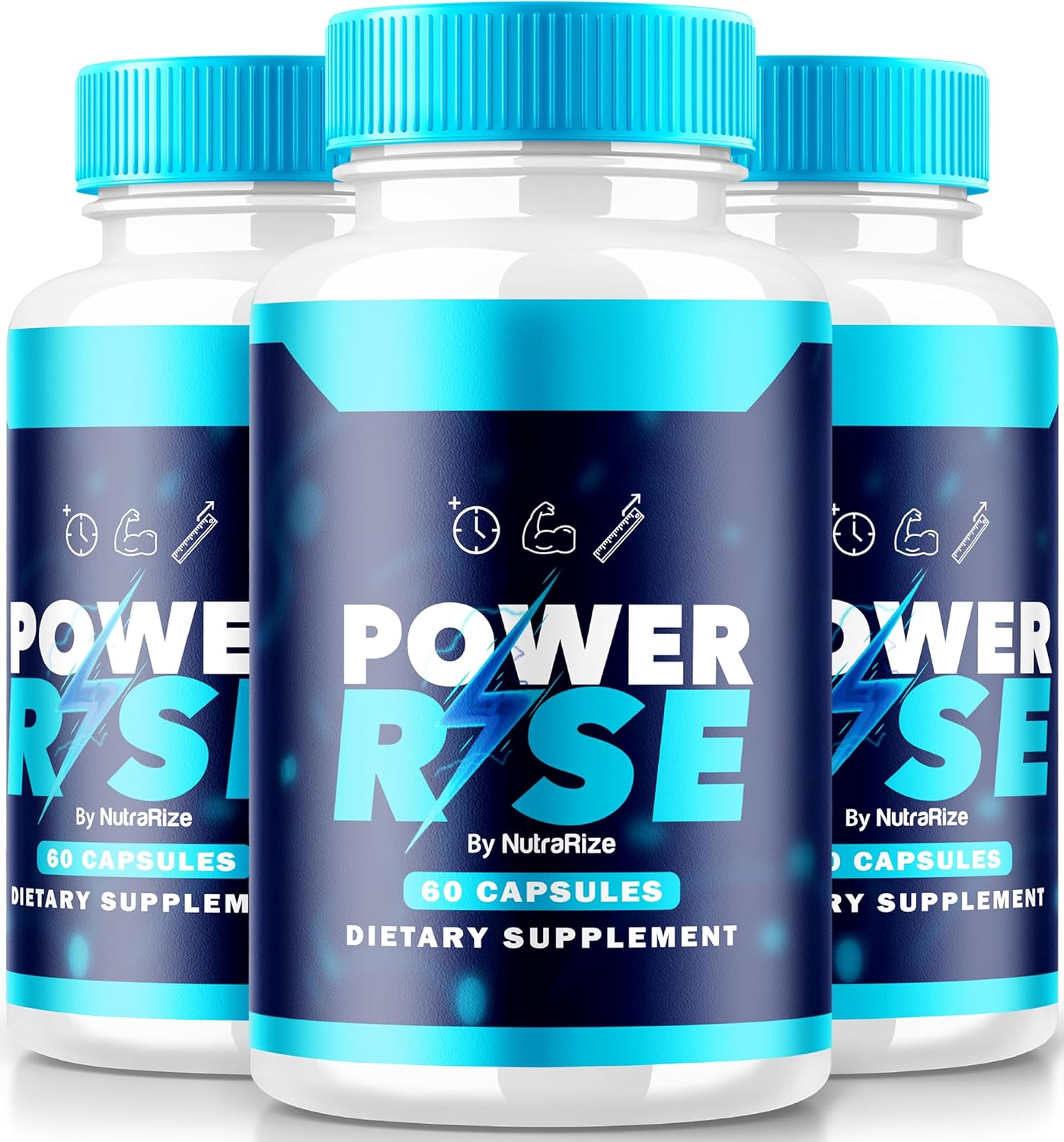 3 Pack NutraRize Power Rise for Men - All Natural Male Support for Peak Performance - Premium Power Riser Capsules Review (180 Capsules)