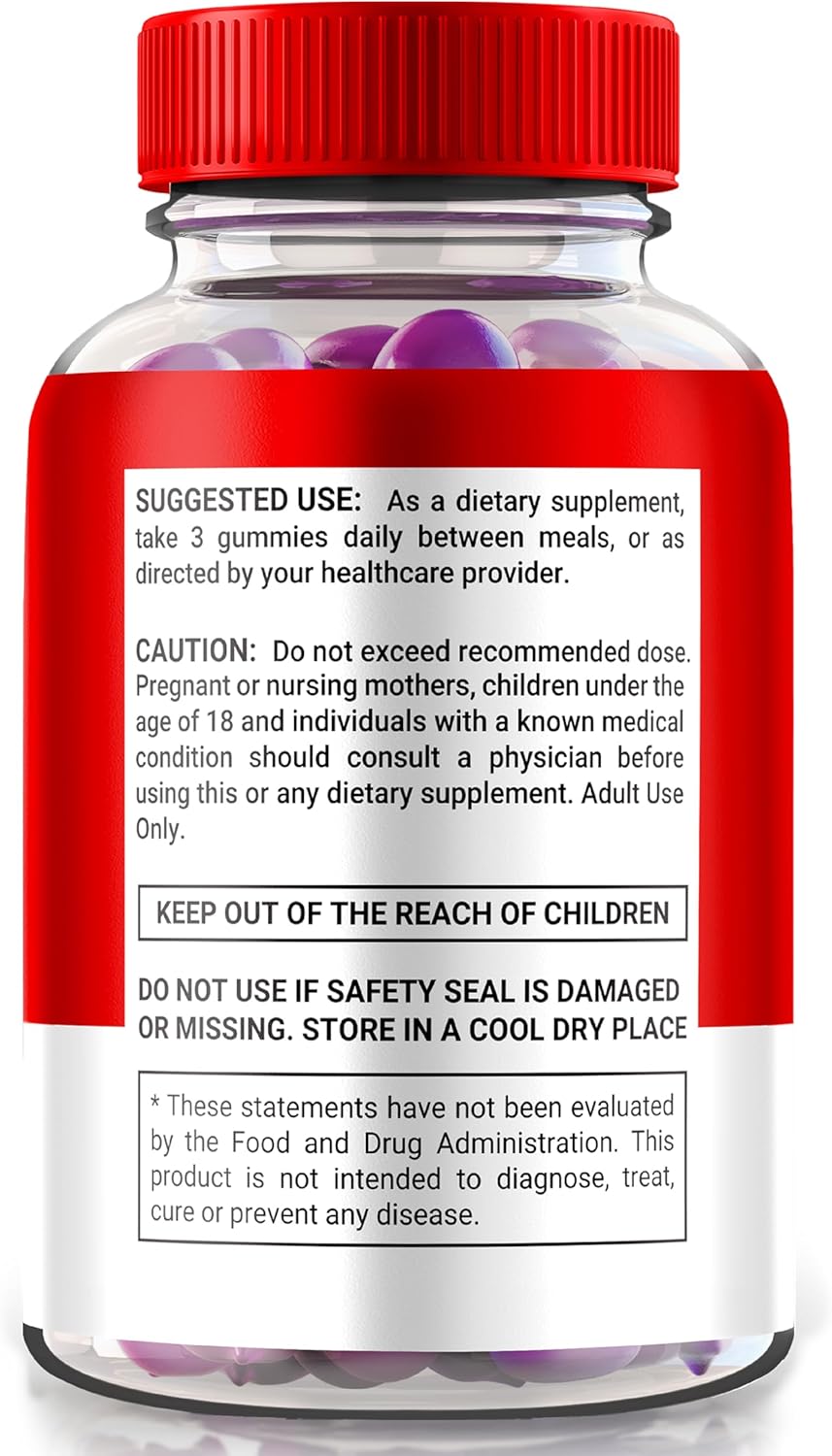 3 Pack NutraRize Ultra Male Gummies - 1000 MG Vitamin Gummies for Daily Performance & Health Boost - Official Reviews (180 Gummies)