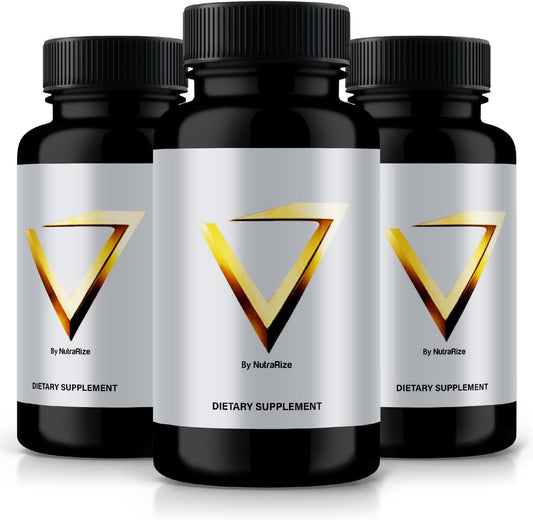 3 Pack NutraRize Virility7 Capsules for Men - Complete Daily Formula for Wellness and Peak Performance, Extra Strength Male Supplement - 180 Capsules