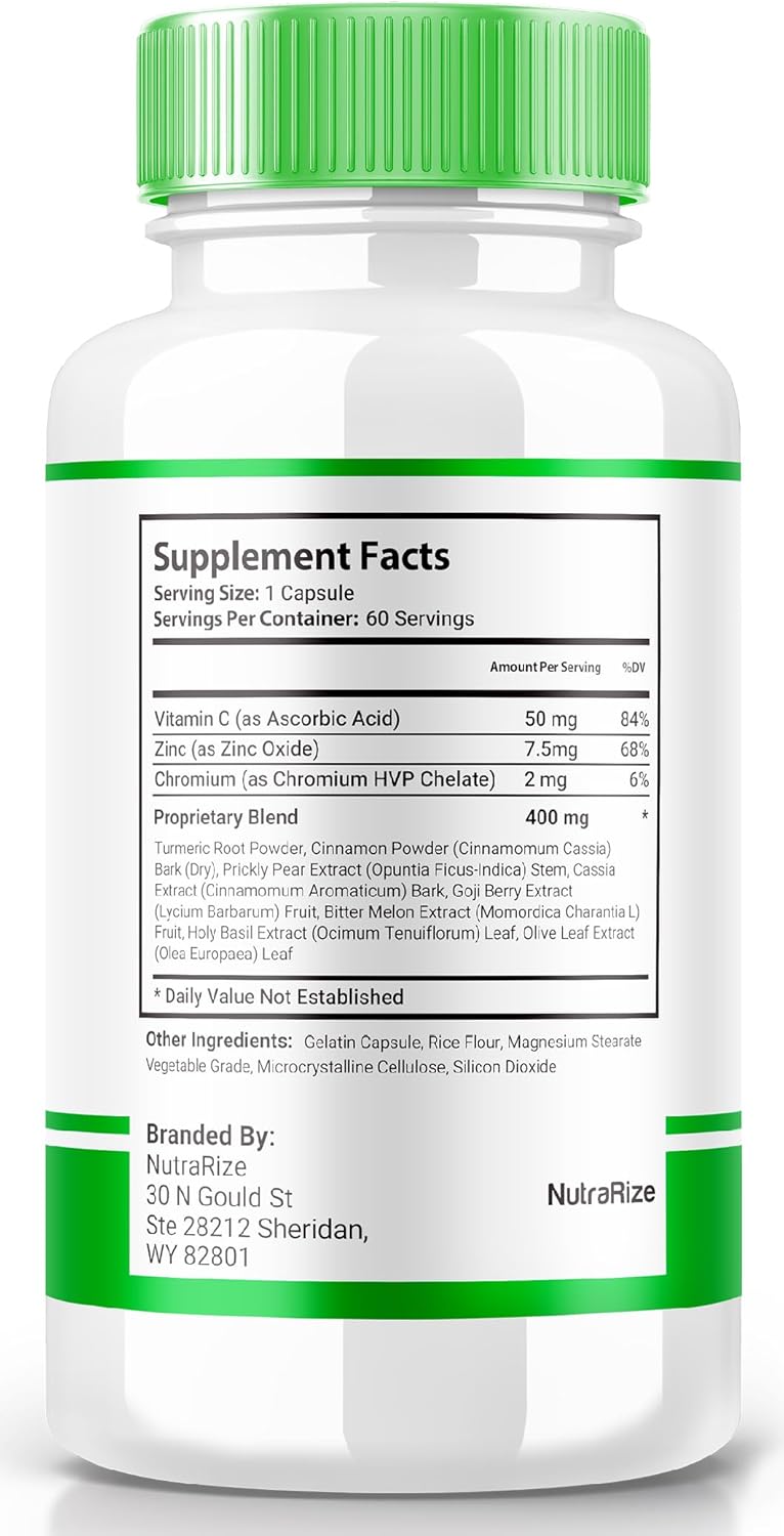 3-Pack NutraRize Zempoza Capsules: Advanced Blood Support Formula, All Natural Supplement for Healthy Levels, Official Wellness - 180 Capsules