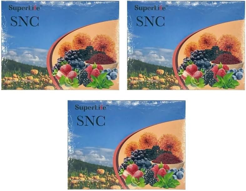 3 Pack of SNC Super Neuron Care Sachets for Improved Eyesight and Cognitive Support