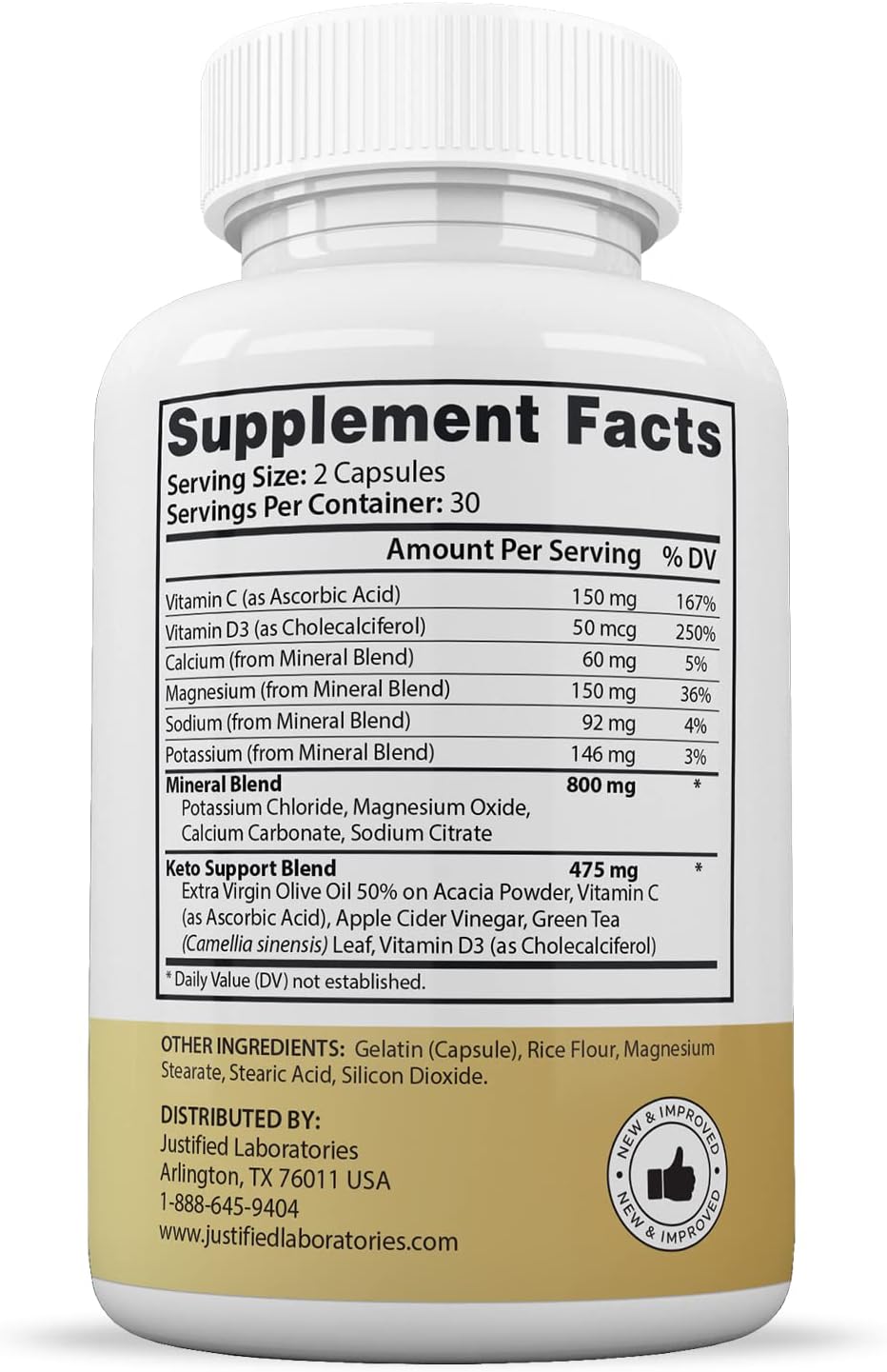 3 Pack Speedy Keto ACV Pills 1275MG Apple Cider Vinegar Blend 180 Capsules - Keto Support Formula by Justified Labs