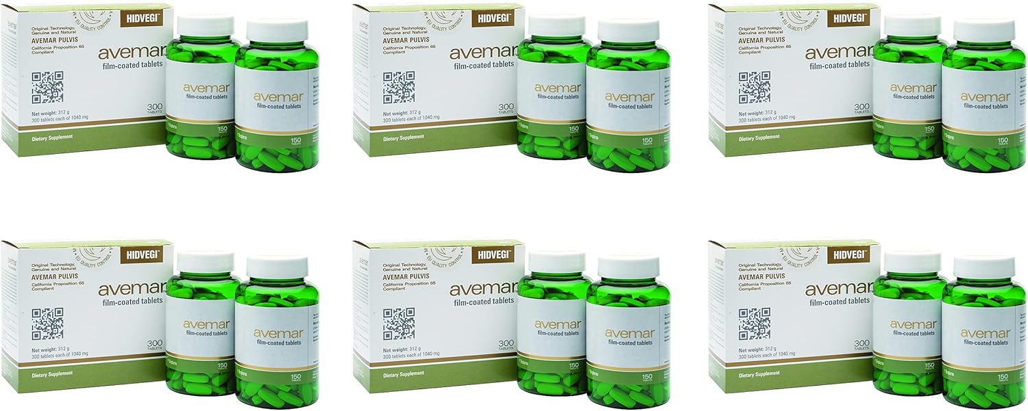 300 Tablets of Avemar Fermented Wheat Germ Extract with Spermidine for Immune & Cell Support, Energy Boost & Joint Health