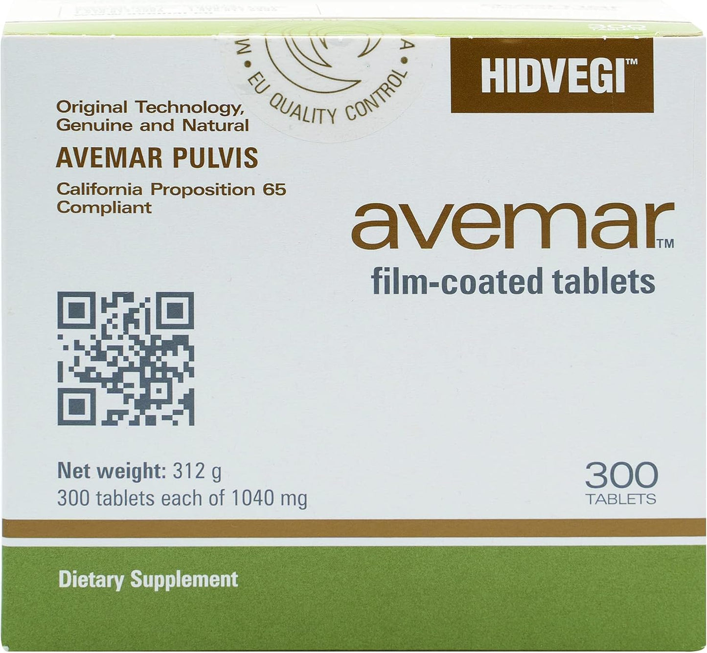 300 Tablets of Avemar Fermented Wheat Germ Extract with Spermidine for Immune & Cell Support, Energy Boost & Joint Health