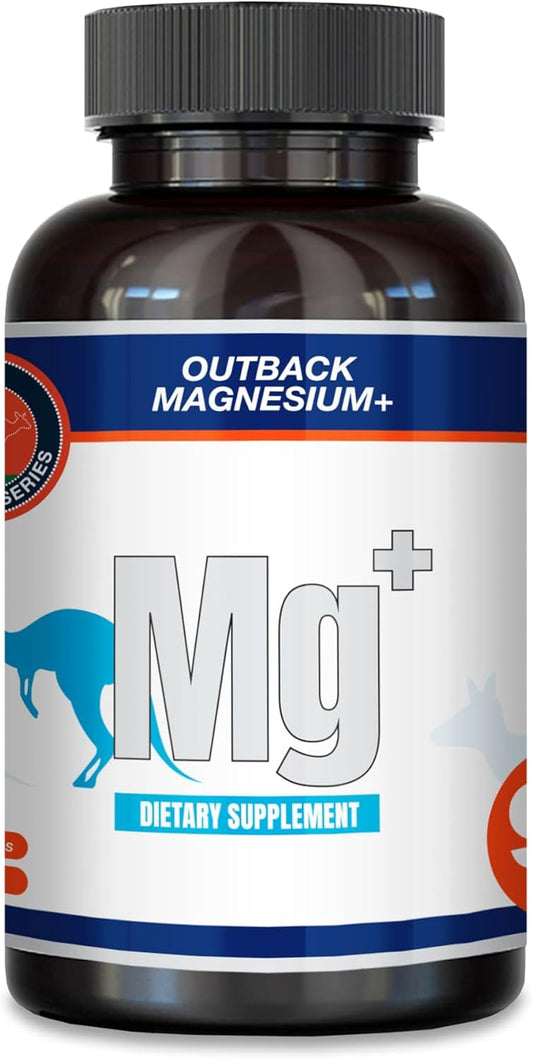 300mg Magnesium Citrate & Glycinate Supplement - 90 Count - Outback Series