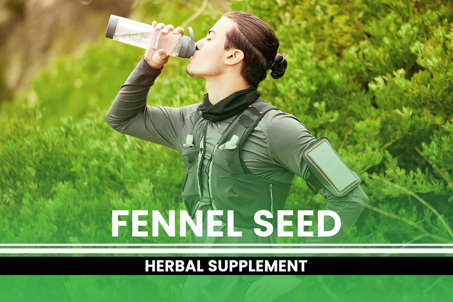 365 Capsules of Pure Fennel Seed, No Fillers, Lab Verified