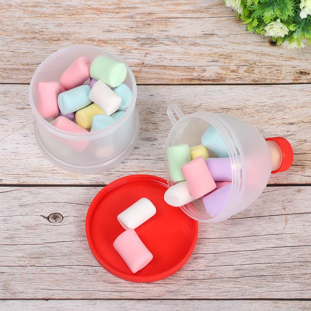3PCS 200ML Portable Protein Powder Funnel for Fitness Shaker Bottle - Convenient Gym Partner for Nutrition Storage