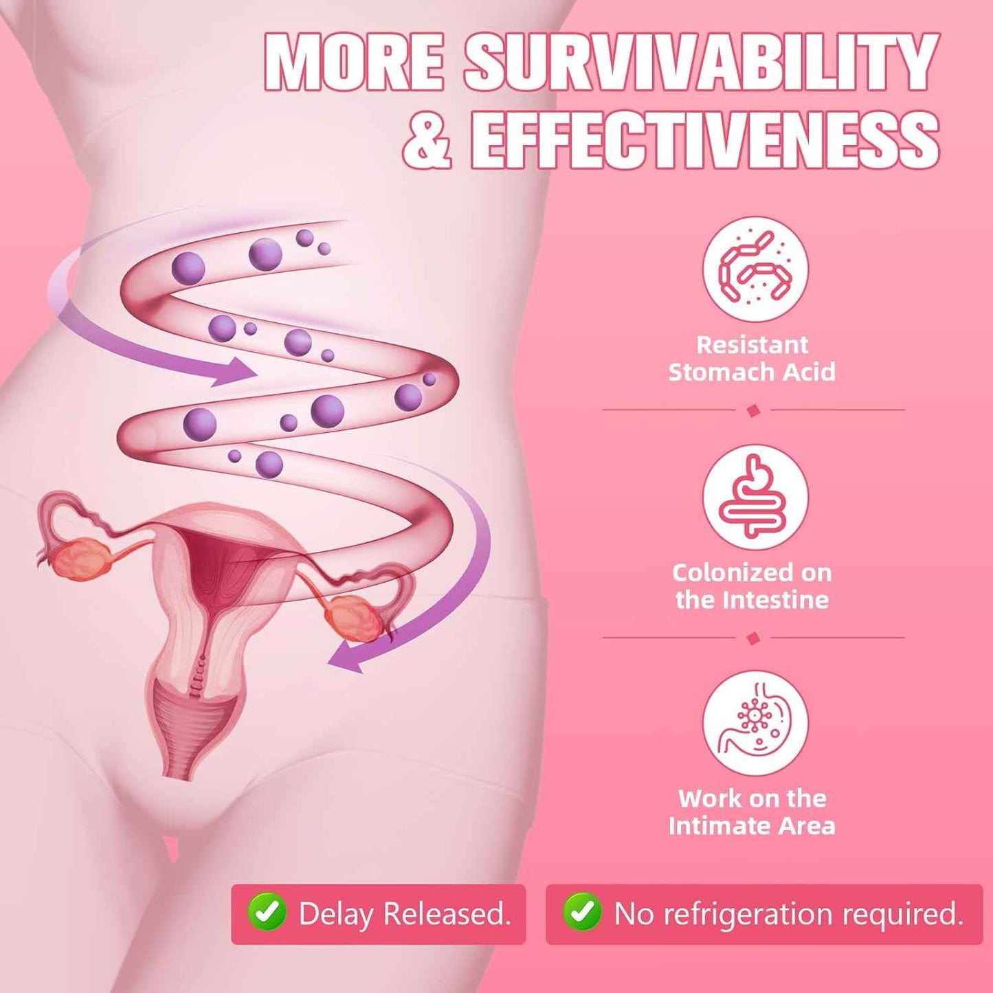 40-in-1 Menopause Supplements for Women, w/Probiotics, DIM, Vitex, Dong Quai, Red Clover and More, Easy to Swallow, Gluten Free