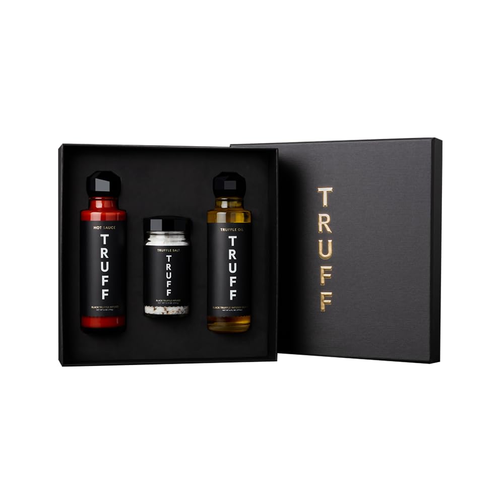 truff-starter-pack-black-truffle-hot-sauce-oil-and-sea-salt-combo---aromatic-flavor-seasoning-set-pack-of-3-1