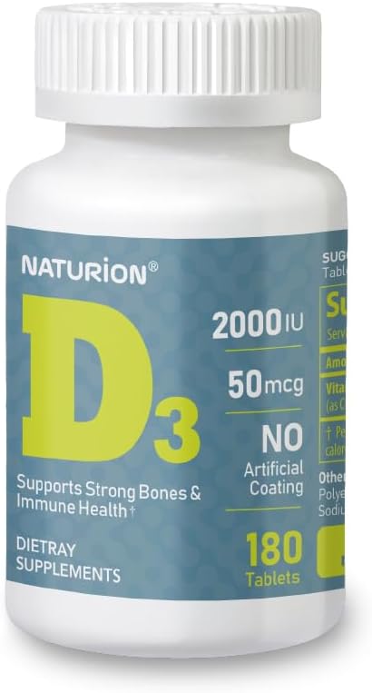 naturion-vitamin-d3-2000iu-50-mcg-mini-tablets---6-month-supply-for-immune-support-muscle-bone-health---non-gmo-gluten-free-with-vitamin-b2---180-count-1