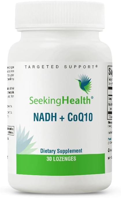 Memory & Healthy Aging Support Supplement - NADH-Coq-LOZ-A with Niacin - 30 Lozenges - Espot.com.au