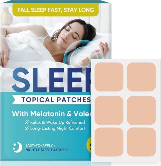 48 Le Touch Sleep Patches: Natural Plant Extracts for Adults, Fast Sleep Aid with No Morning Grogginess